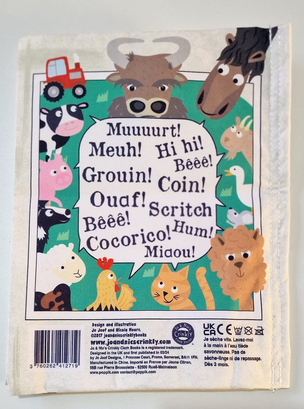 Miniature : Mon petit journal en tissu - Le chant des animaux