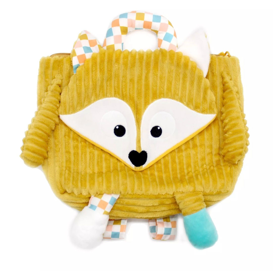 Sac à dos enfant velours Cyranos le renard