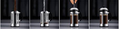 Préparer Café Bio Équitable Cafetière Piston