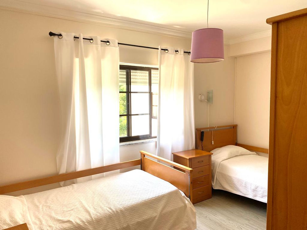 Quarto duplo com wc privativo