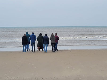 De wadloop-pelgrimage