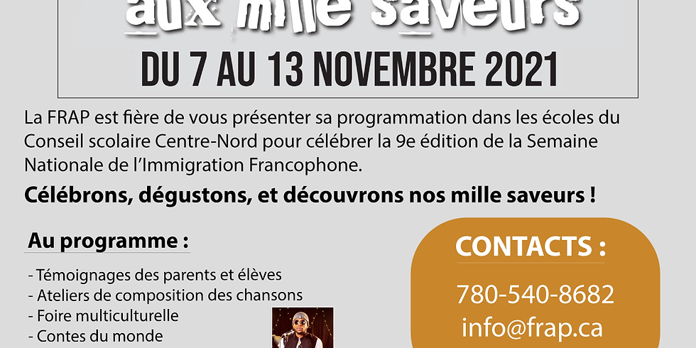 Semaine nationale de l'immigration francophone