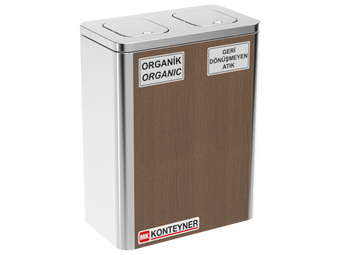 Recycle Bank With 2 Lid