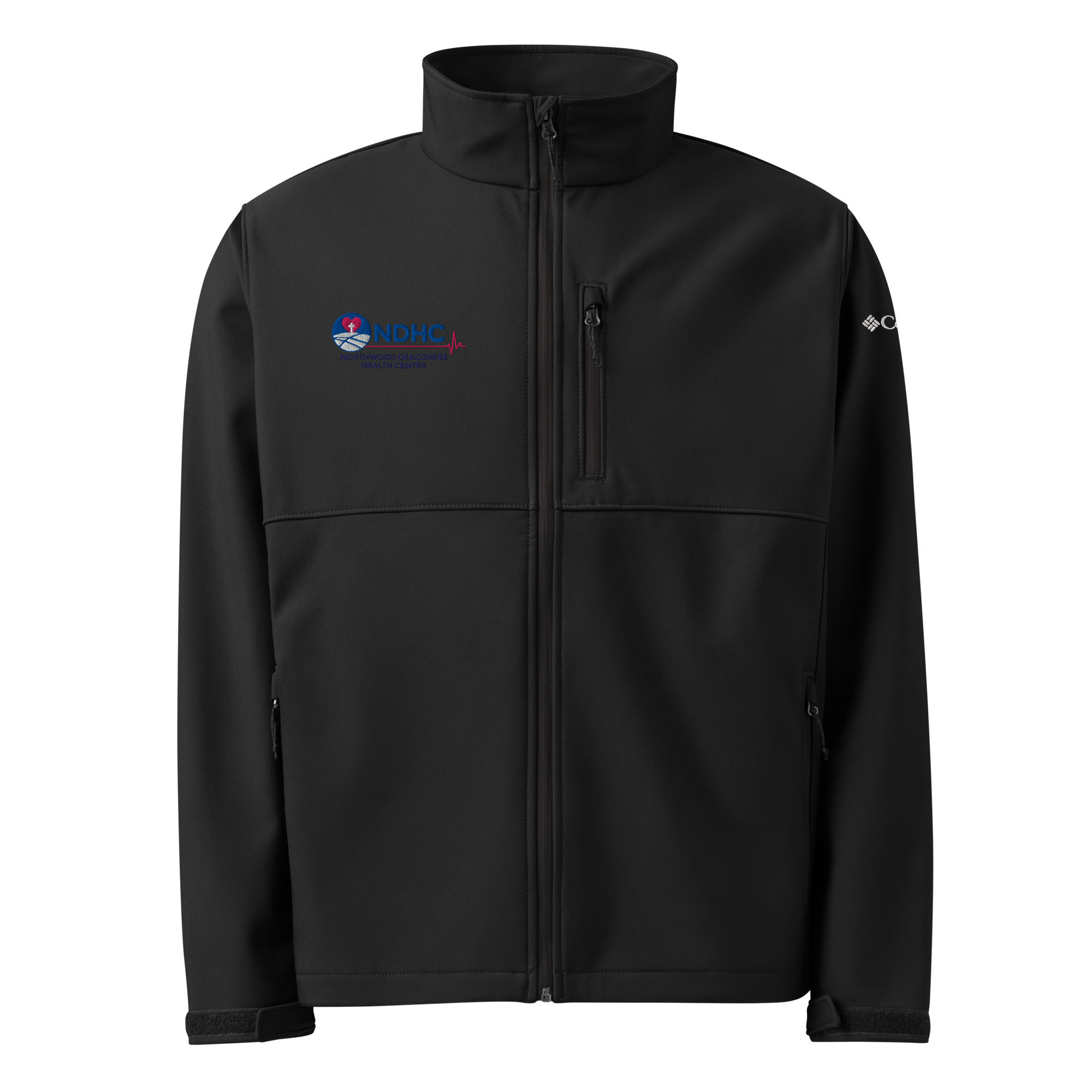 Columbia Soft Shell Jacket (Embroidered Colored Logo)