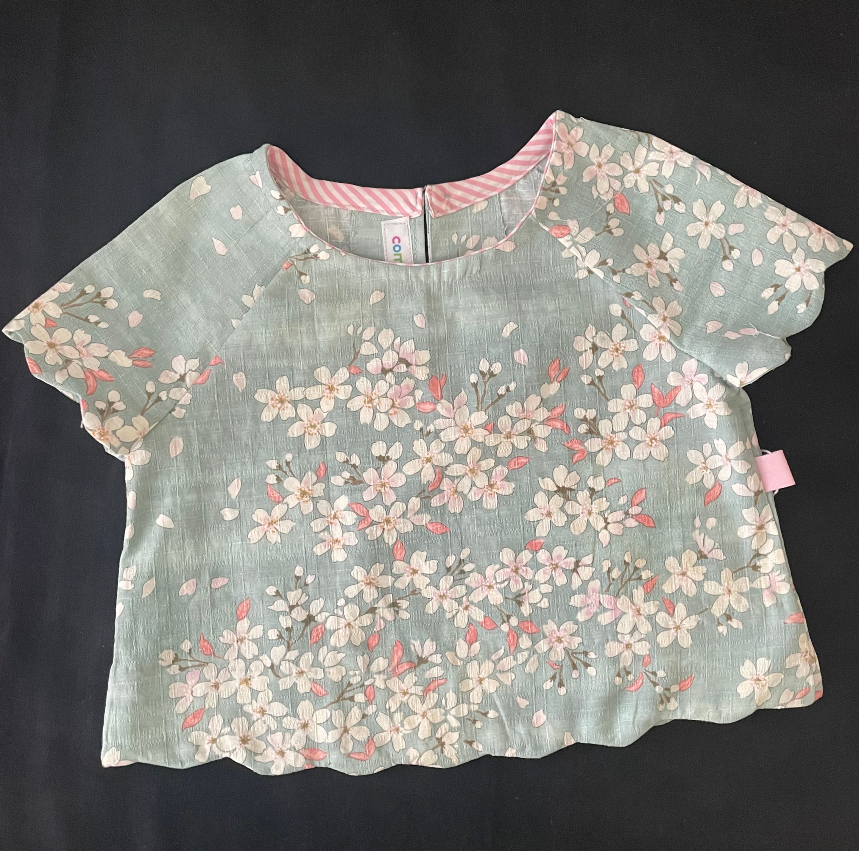 Tunique  à fleurs 2 ans