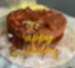 Rocky Road Birthday Cake