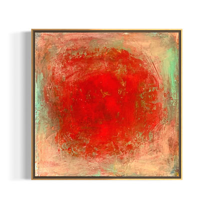 20 x 20" mixed media on canvas