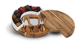 Costa Cheese Board with Ceramic Dish
