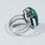 Miniatura: Anel com Quartzo Verde Natural