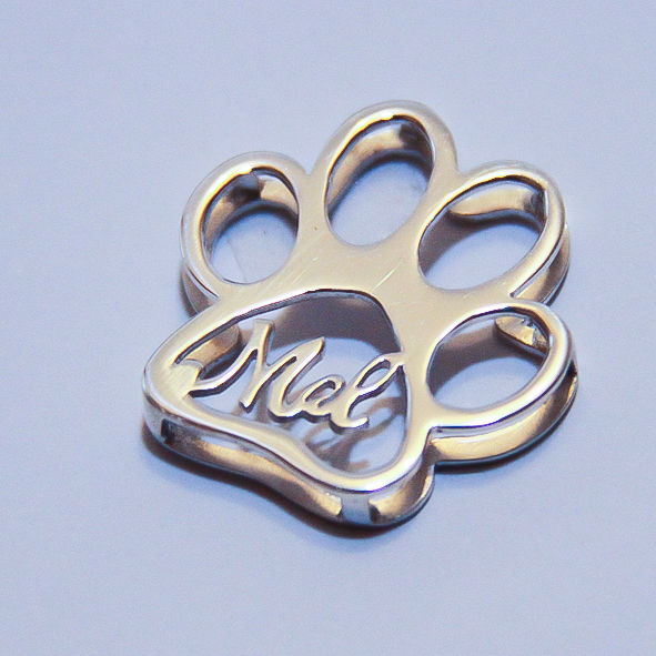 Miniatura: Corrente com Patinha e Nome