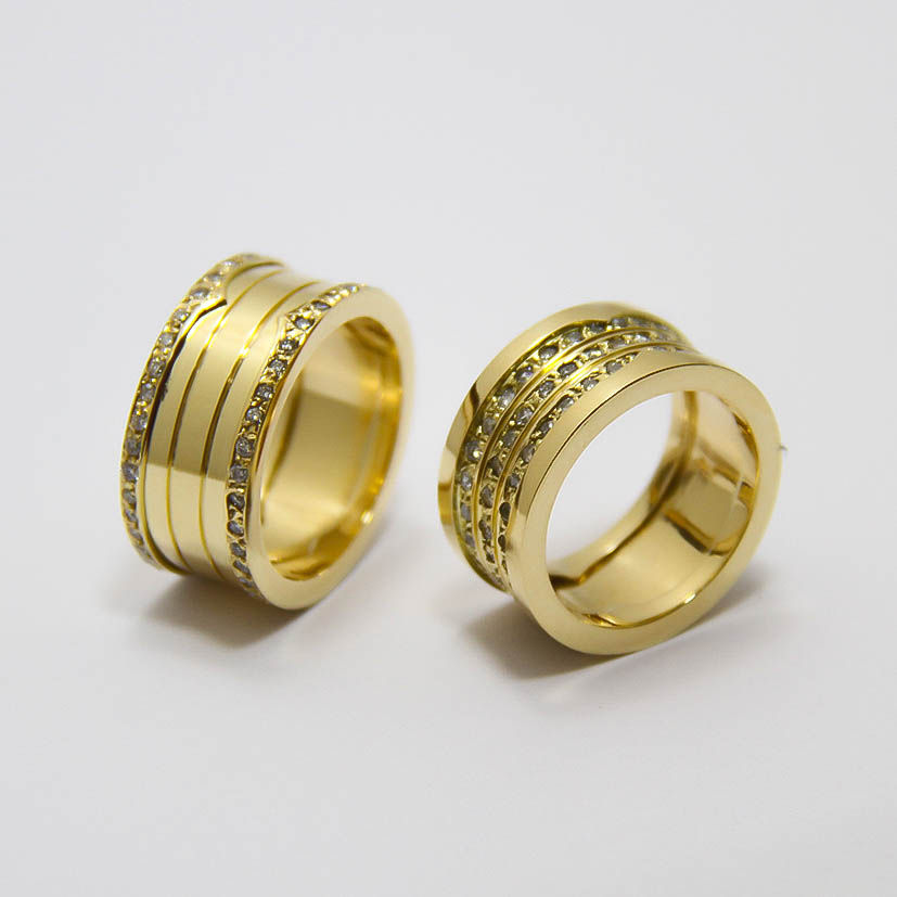 Miniatura: Par de Aliança em Ouro 18k-750 - 12 mm