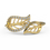 Miniatura: Anel Ouro Diamante Delicado