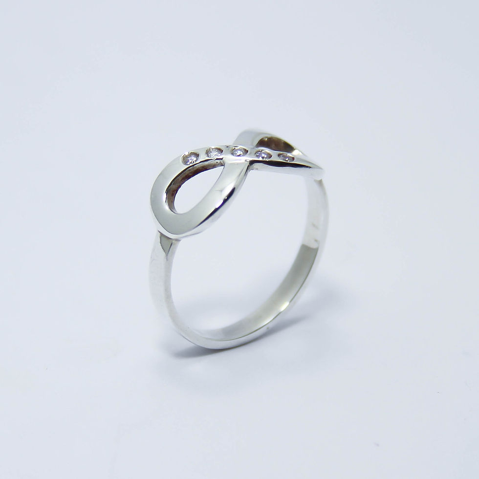 Miniatura: Anel Infinito (Prata 950)