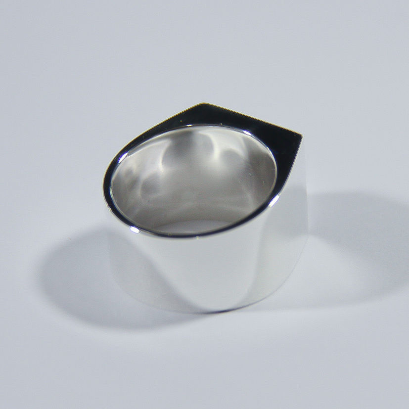 Miniatura: Anel Masculino Prata 950