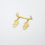 Miniatura: Canga com 2 Pingentes em Ouro 18k-750