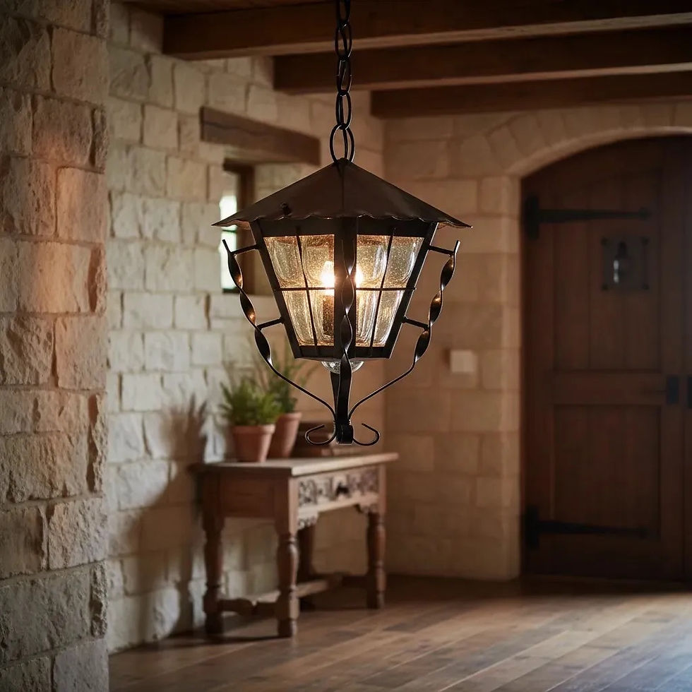 Miniatura: Farol Artesanal Mini Transparente