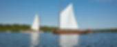 Wherry yachts White Moth and Ardea on Wr