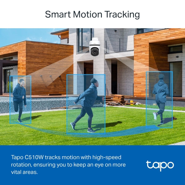 Miniatura: CAMARA TP-LINK TAPO C510W  3MP 2K VISION 360°  IP66