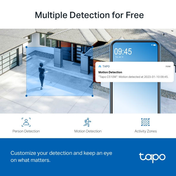 Miniatura: CAMARA TP-LINK TAPO C510W  3MP 2K VISION 360°  IP66