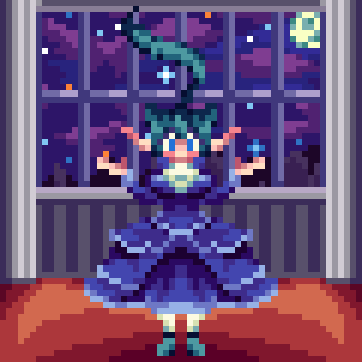 Elf Girl Animation Test1 Background.gif