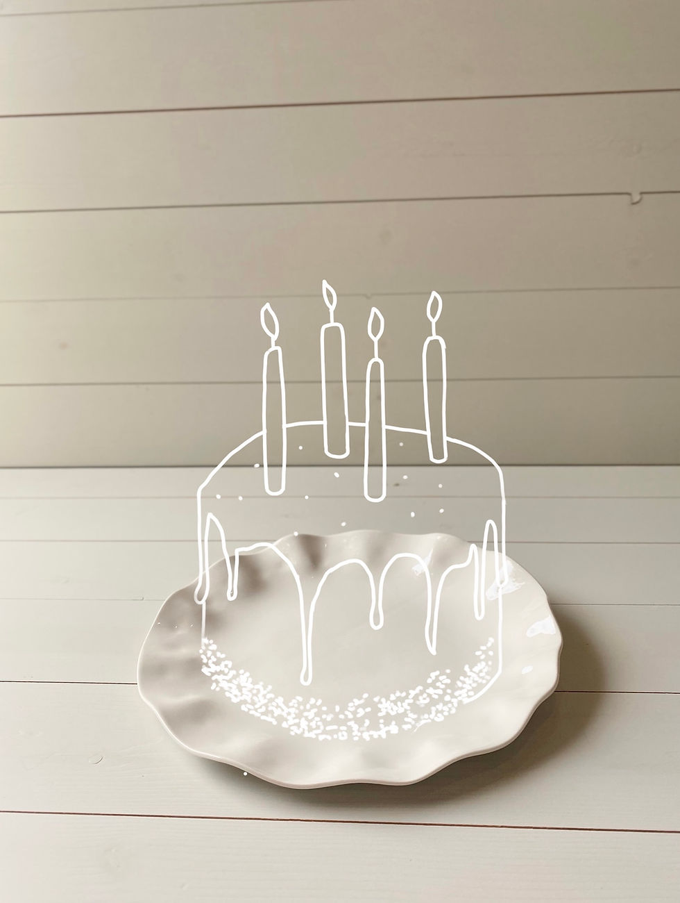 Miniature : assiette ondulée porcelaine blanche Eloïse Dubois Céramique