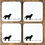 Thumbnail: Cocker Spaniel 'Go fetch...' set of 4 coasters