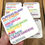 Thumbnail: Words of Alrewas coasters I Set of  4
