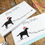 Thumbnail: Labrador in Christmas hat with Christmas lights Christmas cards