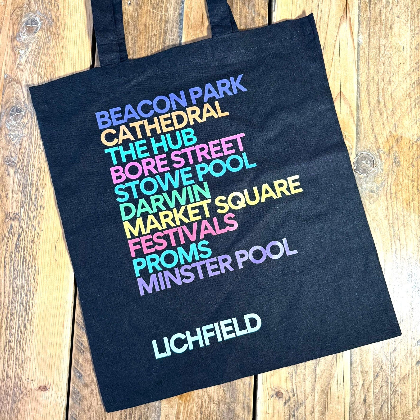 Words of Lichfield Tote Bag