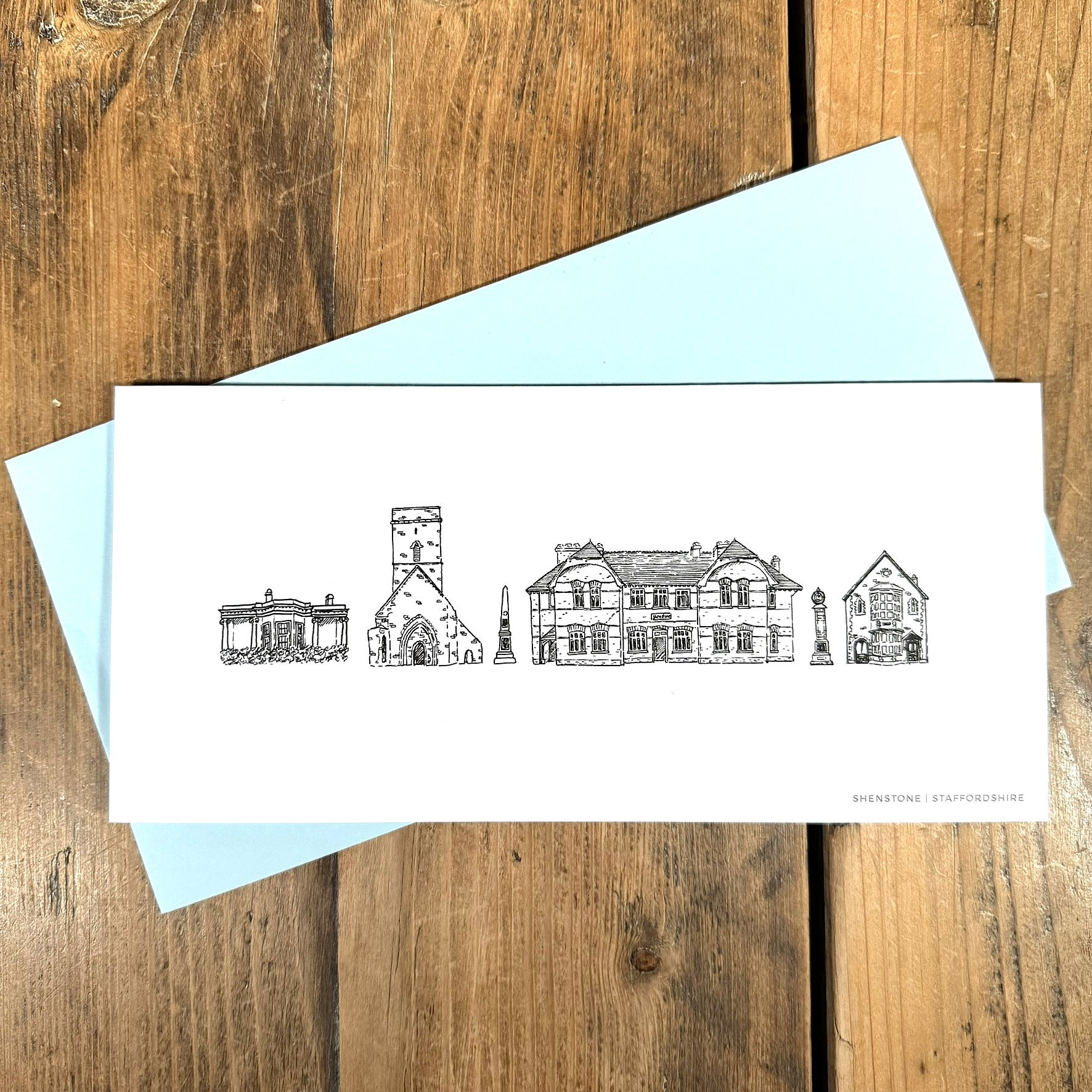 Shenstone Greeting Card