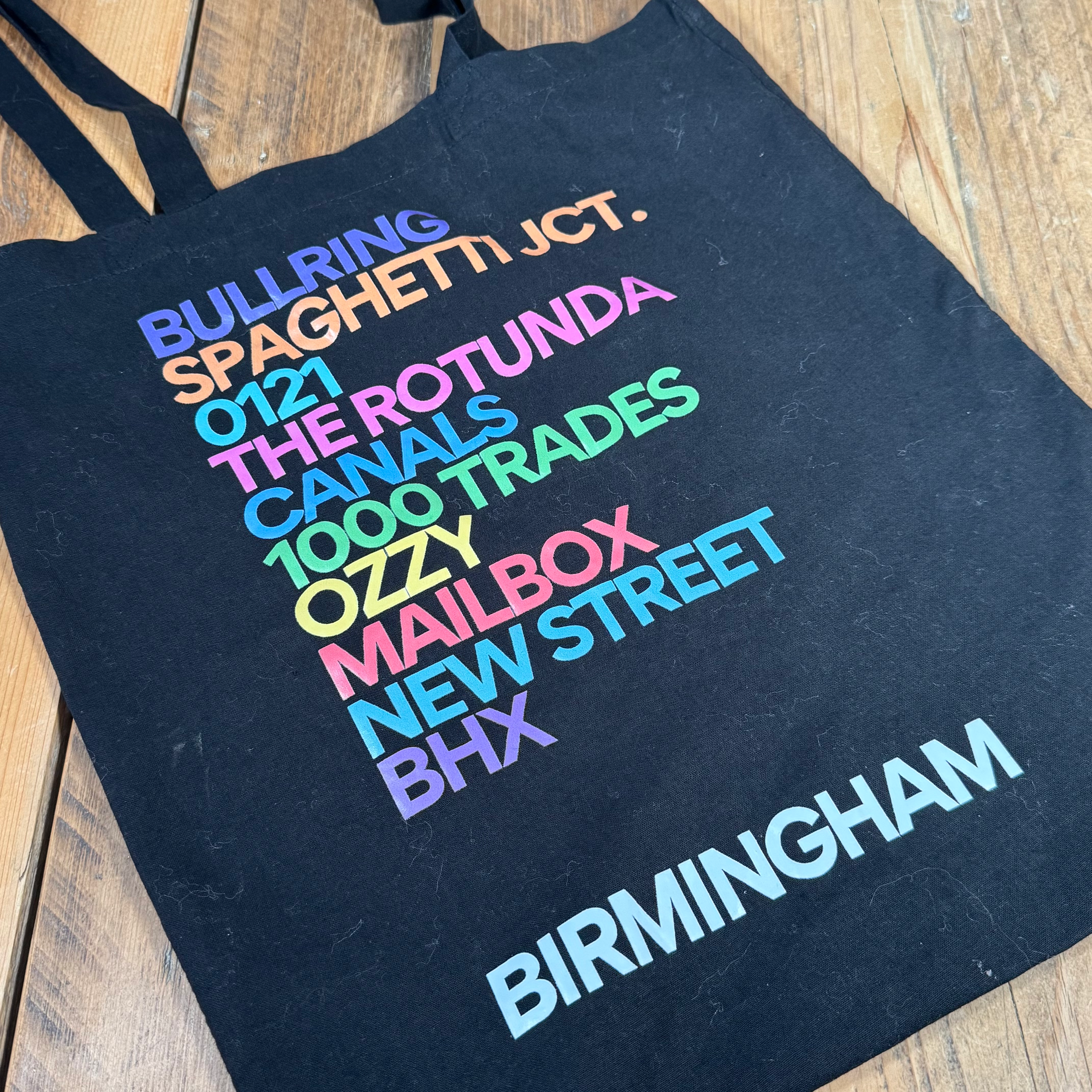 Words of Birmingham Tote Bag