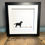 Thumbnail: Labrador 'Go fetch...' 9x9 inch mounted print