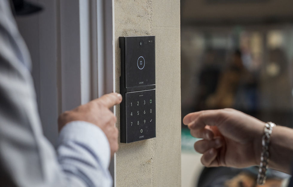 Zutrittsystem mit Loxone