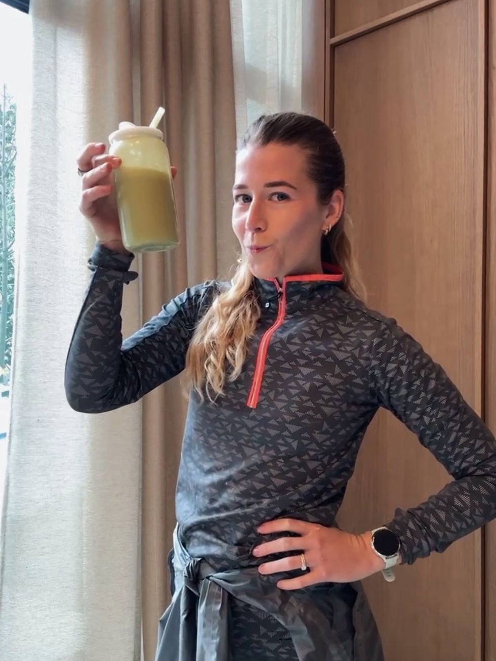 matcha protein shake