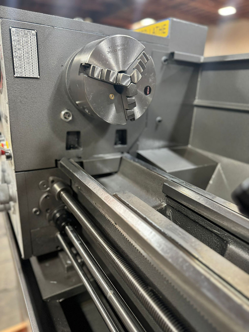 Thumbnail: GML-1440BGF-1PH, 14" x 40" High Speed Geared Head Precision Toolroom Metal Lathe
