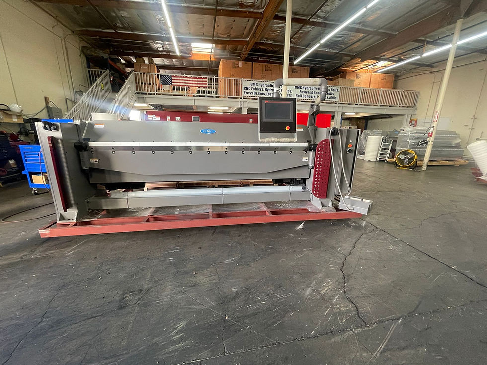 Thumbnail: EFM-1014CNC,  10' x 14 Ga. - Sheet Metal Folder | CNC Folding Machine