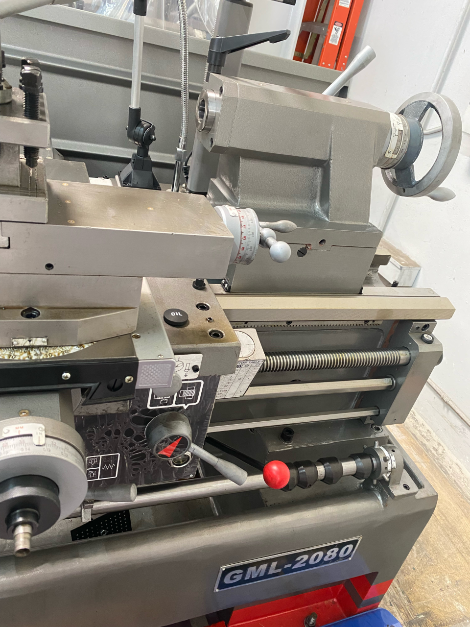 Thumbnail: 20" x 80" Bed Gap Metal Lathe | 3-1/8" Bore | 2-Axis DRO