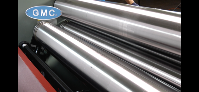 Thumbnail: HBR-0625 - 6' x 1/4" Plate Rolls - Metal Rolling Machines