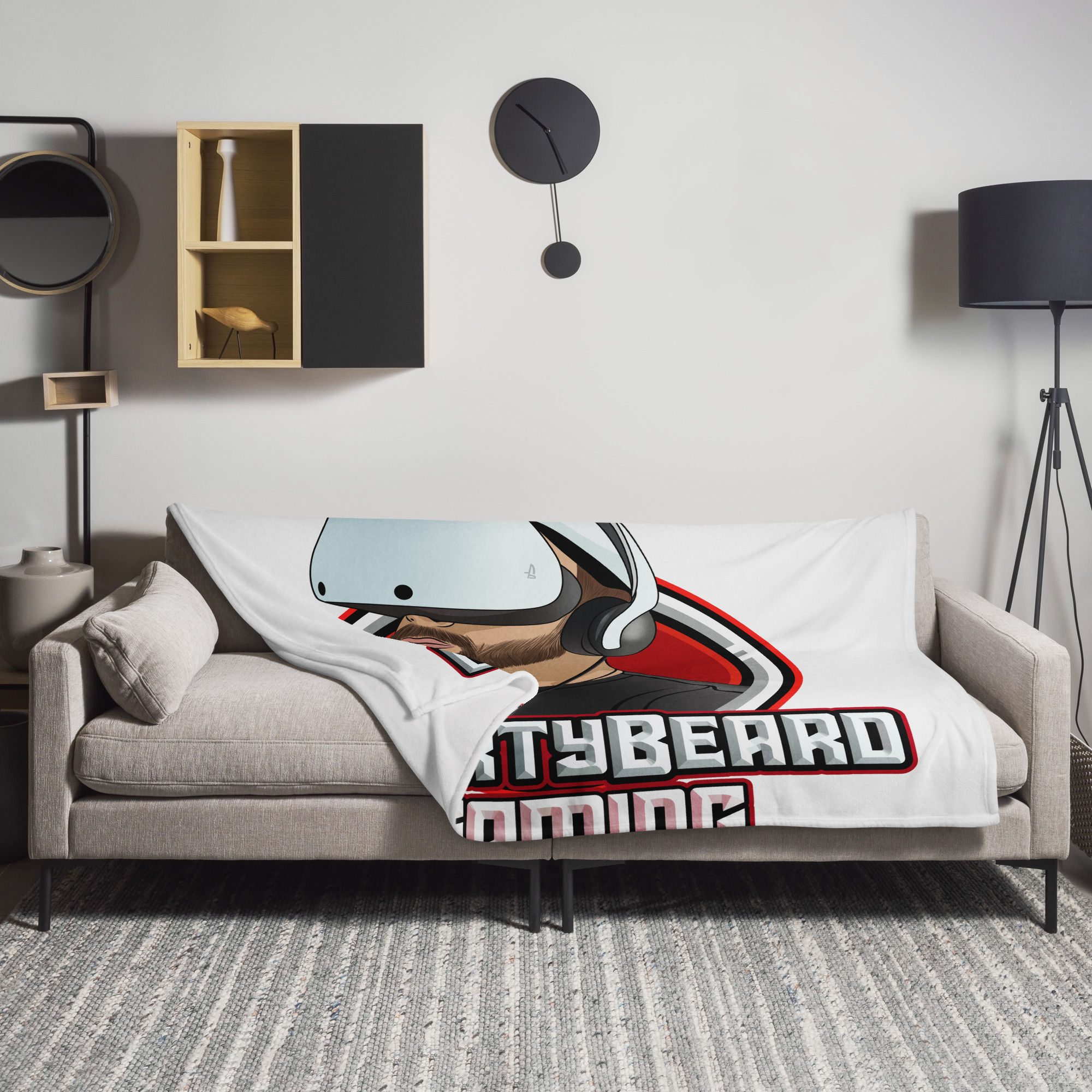 DrDirtyBeard Throw Blanket