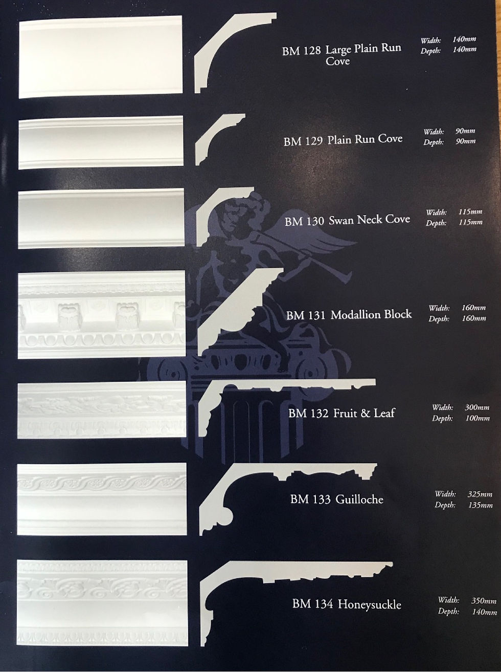 Thumbnail: Catalogue of cornice