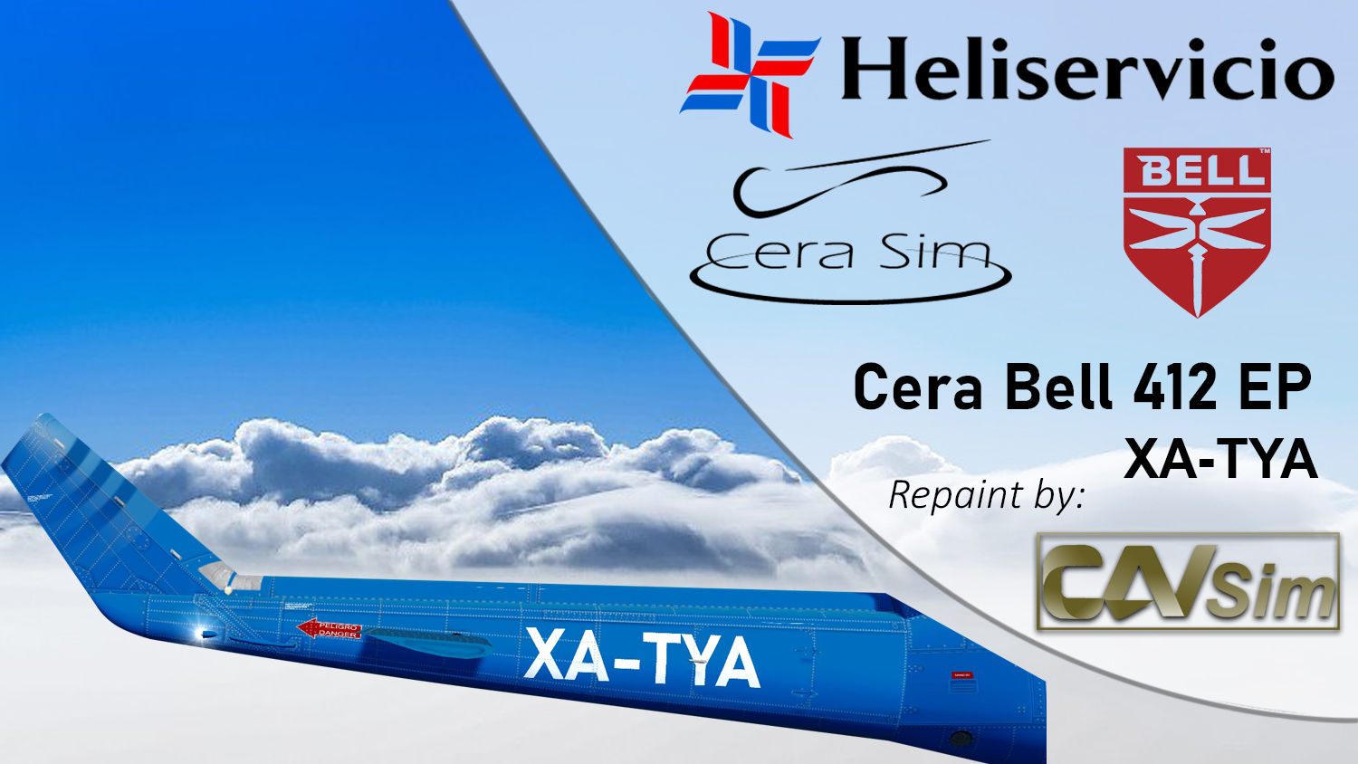 Bell Textron 412 EP Heliservicio Campeche SA de CV ‘Livery Bristow’ ‘XA-TYA’