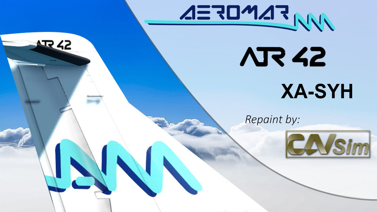 ATR 42-320 Aeromar ‘aeromar.com.mx’ ‘XA-SYH’