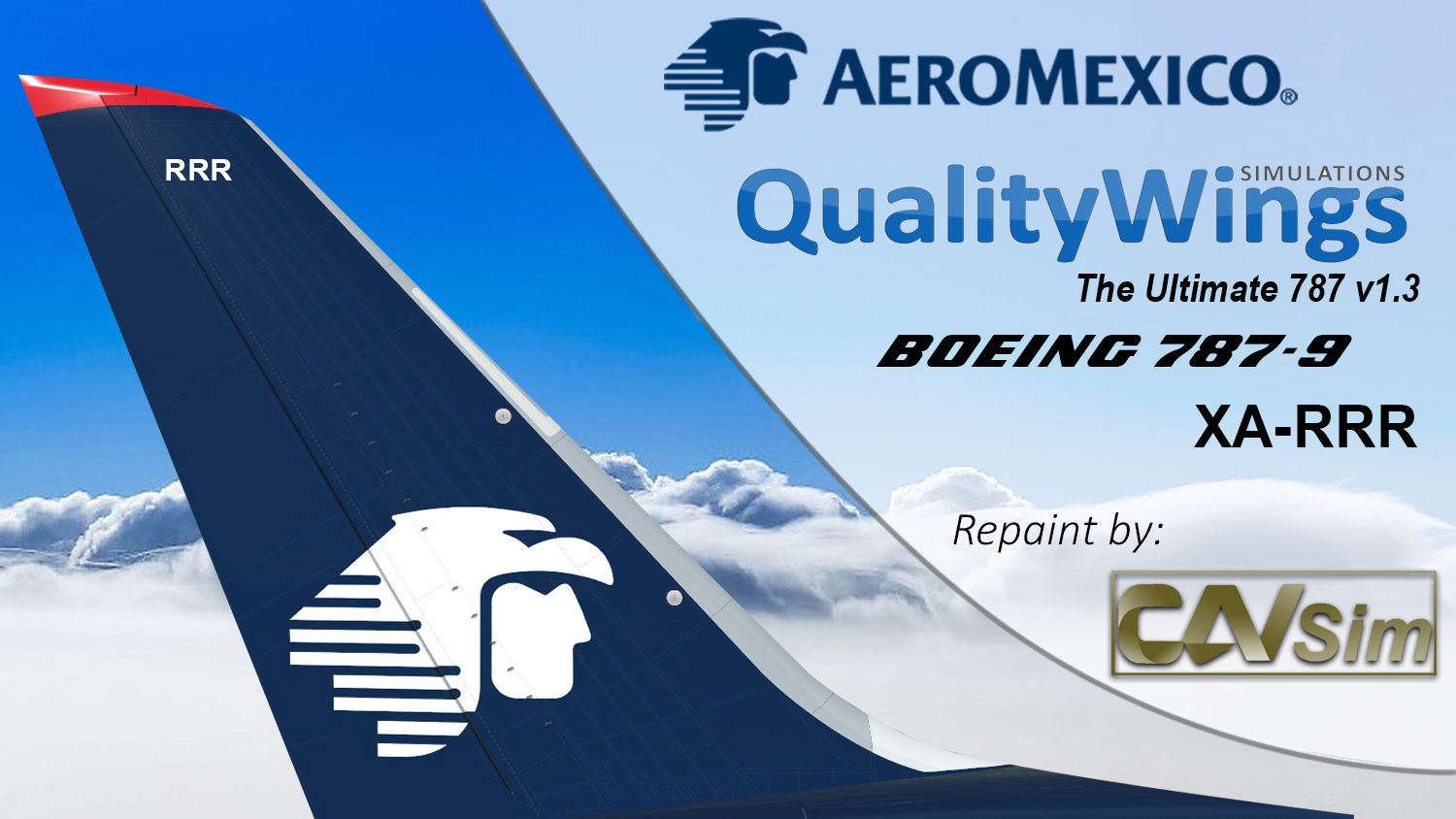 B787-9 AeroMexico ‘Last Livery’ ‘XA-RRR’