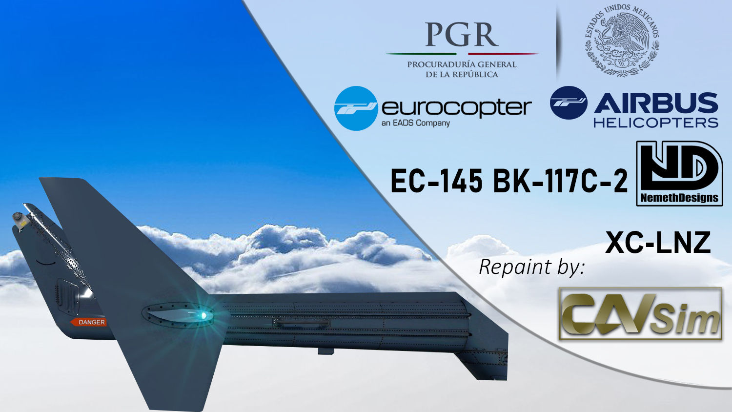 Airbus Helicopters EC-145 BK-117C-2 PGR MEXICO ‘XC-LNZ'