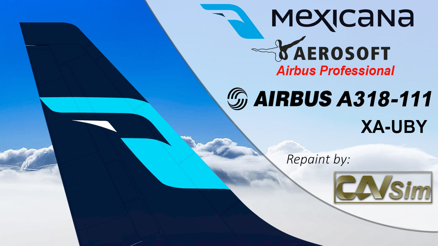 A318-111SL(WT) Mexicana ‘Last Livery’ ‘XA-UBY’