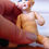 Thumbnail: Vintage bisque doll with mobile arm and legs 1910s