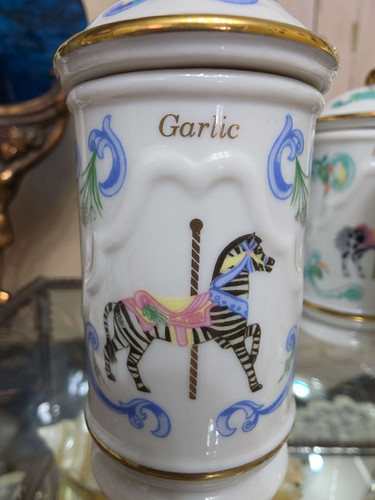 6 vintage 1993 Lenox the spice carousel 🎠 | Josmoon Vintage Shop