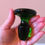 Thumbnail: Vintage Empoli green glass bottle,decanter  1950