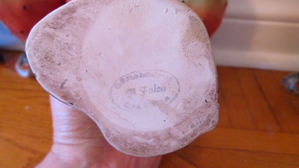 Thumbnail: Vintage ceramic prickly pear cups from falcon 1970 Il Falco, Made in Italy