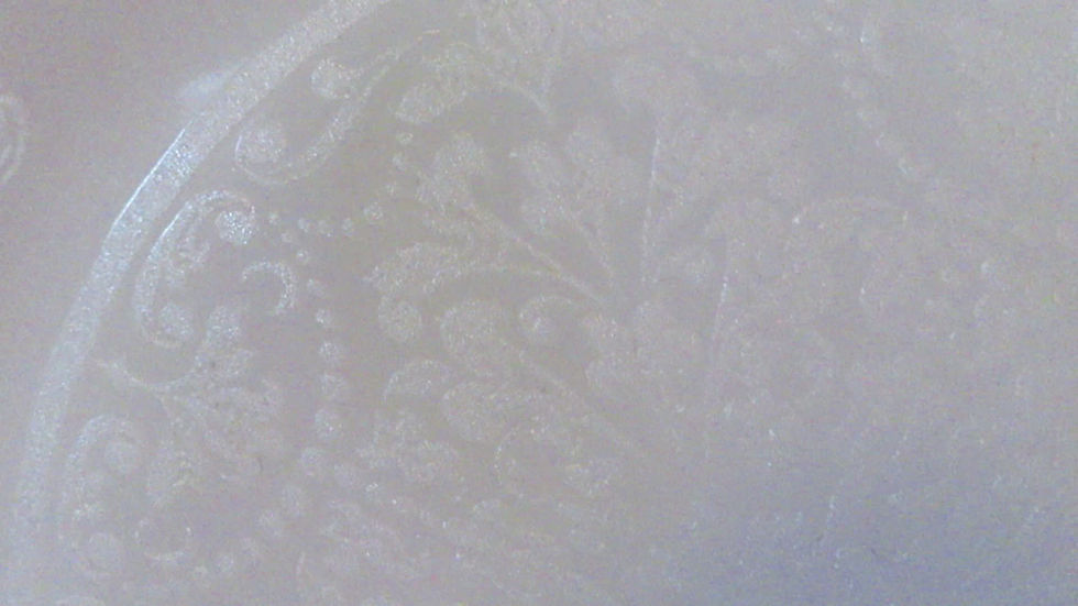 Thumbnail: 3 VTG  Macbeth Evans American Sweetheart White Chop Plate Platter Opalescent Mil